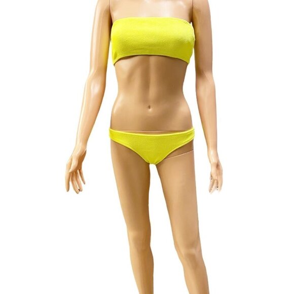 NWT Pilyq Pineapple Reef Bikini (Top and Bottoms) - Picture 3 of 12